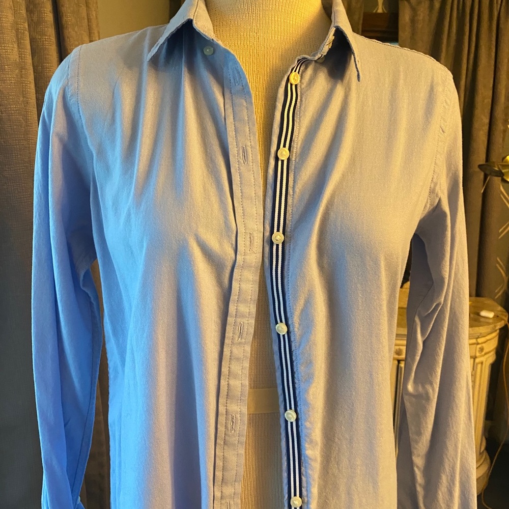 Blue chambre shirt